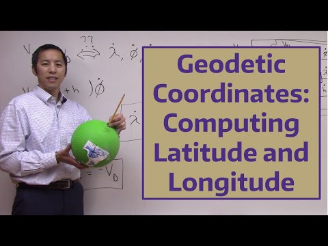 Geodetic Coordinates: Computing Latitude and Longitude