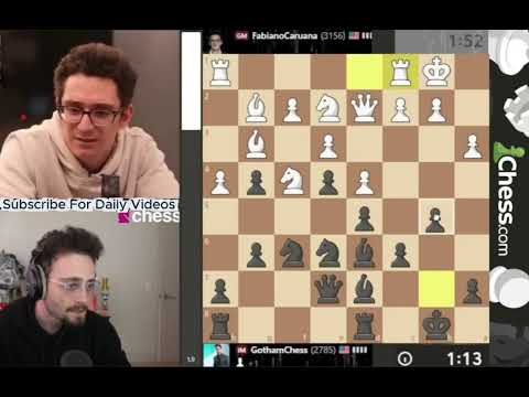 GothamChess Casually Destroys  Fabiano Caruana
