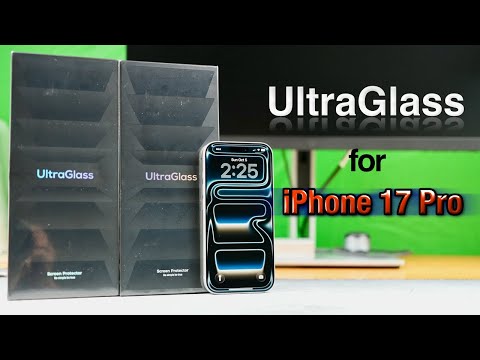 UltraGlass 9H+ Screen Protector for iPhone 17 Pro — Scratch, Smudge, and Case Fit Test!