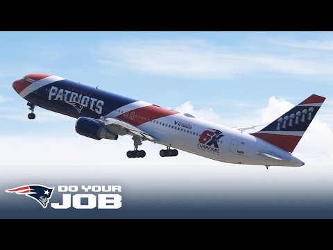 How the Patriots Operate AirKraft | Do Your Job: Patriots Team Plane