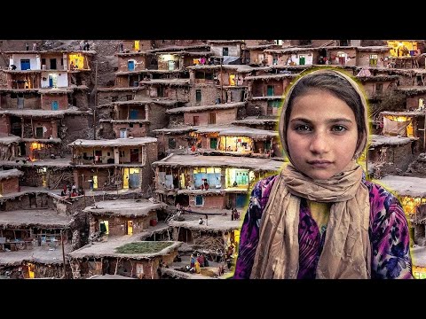 Изолированная горная деревня в Иране, которая не изменилась за 600 лет. Сар Ага Сейед.