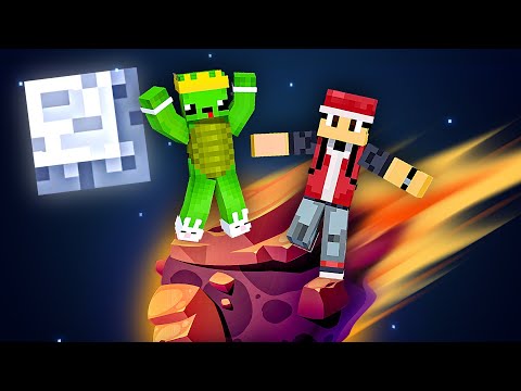 Wir sind auf einem METEORITEN in Minecraft GEFANGEN!