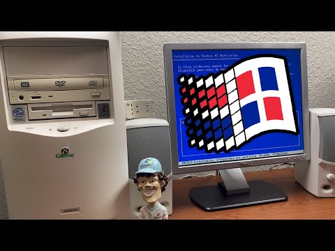 The Return of The $5 Windows 98 PC! - Installing a French Version of Windows