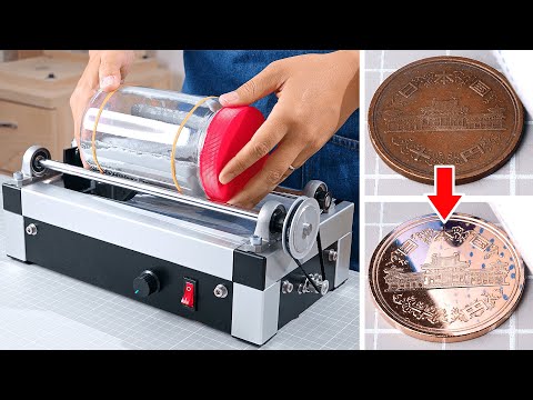 How to make Rotary Tumbler Machine　～DIYバレル研磨機～