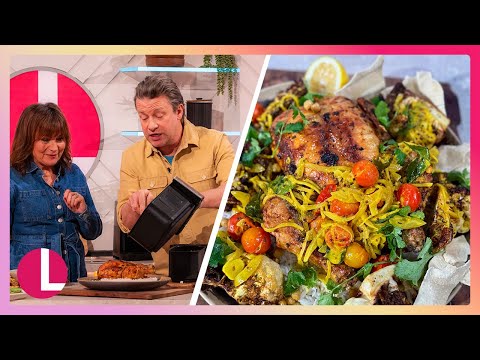 Jamie Oliver Cooks Easy Air Fryer Recipes You Can Try at Home! | Lorraine