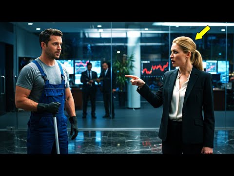 Billionaire CEO Asked the Janitor for Financial Advice as a Joke—His First Words Left Her Speechless