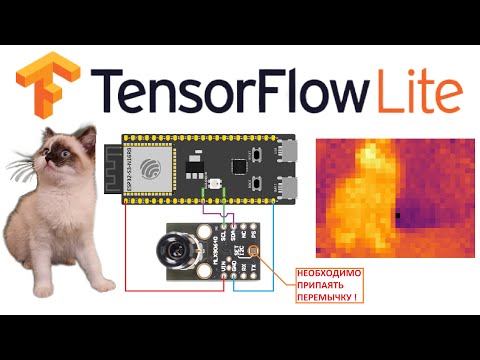 ESP32 + MLX90640: Thermal Imager with AI (TensorFlow Lite)