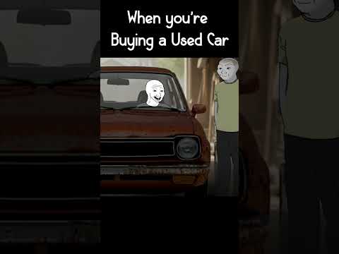 When you buy a used car without checking 😬