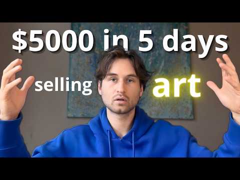 Artists: If you need to make $5000 in 5 days watch this (full roadmap)