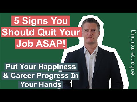 5 Signs You Should Quit Your Job – Know When to Leave Your Job