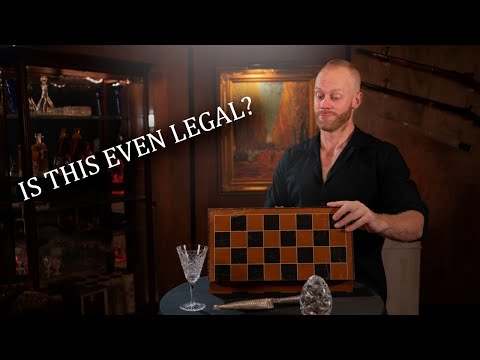 Ep. #2 -ESTATE SALE REVIEW-Fine Bone China, Glassware, Illegal chess piece (?), & a killer telescope
