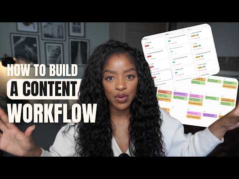 Build a content creation workflow that ACTUALLY works | Content creation 2025 |Content creation tips