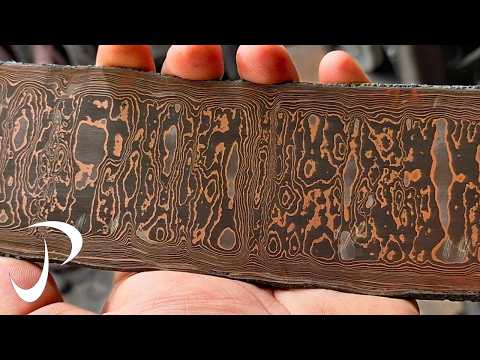Making Copper Damascus Steel