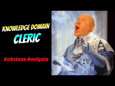 Knowledge Domain Cleric: Heroes of Faerun D&D 5.5