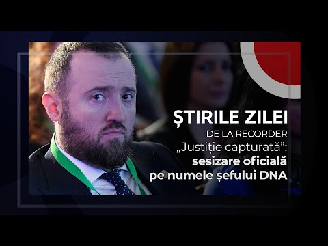 16 DECEMBRIE 2025. „Justiție capturată”: sesizare oficială pe numele șefului DNA