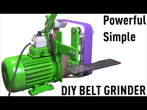 DIY Belt Grinder - Simple and Powerful