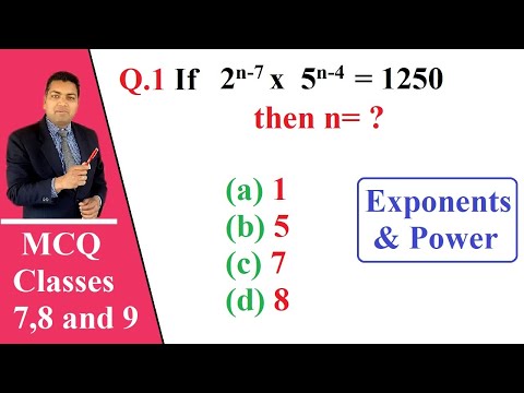 Extra Questions On Exponents & Power | Class-7, 8 and 9 | | Laws of Exponents | Exponents Rule
