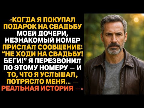 Незнакомый номер написал: «Не ходи на свадьбу дочери, беги!» Я перезвонил — услышал и просто онемел.