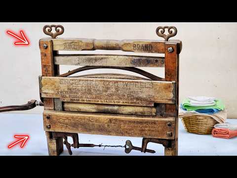 Clothes Wringer Restoration - Water Damage Restoration