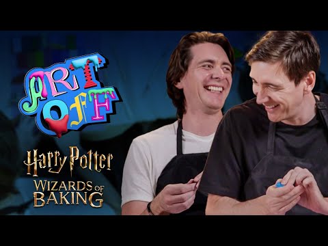 James & Oliver Phelps Create Harry Potter: Wizards of Baking Cakes Out of Plasticine | Art Off
