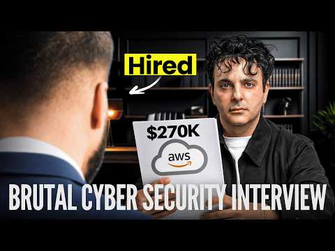 How I Passed $270K Cyber Security Interview at Amazon AWS (and Why I Rejected the Job)