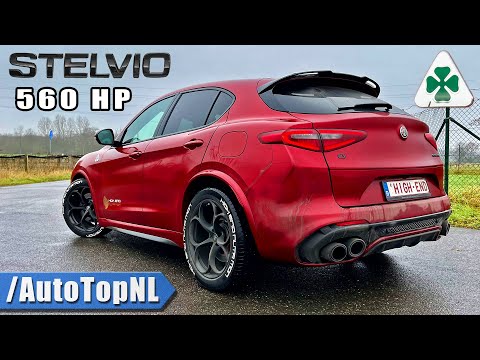 560HP Alfa Romeo Stelvio QV | REVIEW on AUTOBAHN [NO SPEED LIMIT] by AutoTopNL