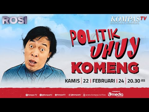 LIVE - Politik Uhuy Komeng: Di Balik Foto Nyeleneh hingga Alasan Maju DPD di Pemilu 2024 | ROSI