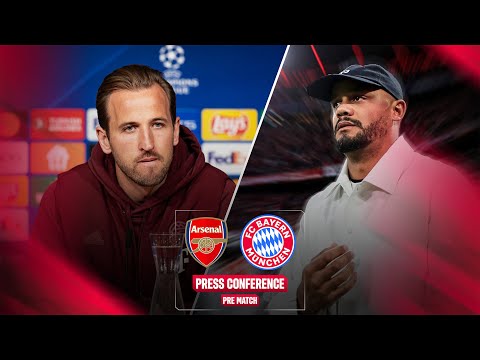 LIVE 🔴 Pressetalk vor Arsenal FC - FC Bayern | Champions League – 5. Spieltag