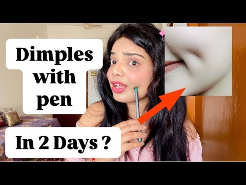 Get Dimples Naturally in 2 Days with Pen | beauty’s crown