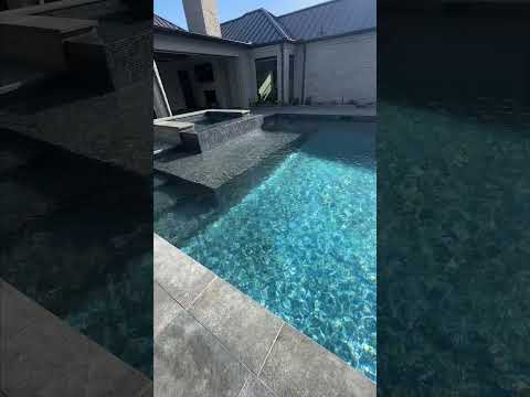 Amazing Tile Only Pool In North Texas #pool #viral #amazing