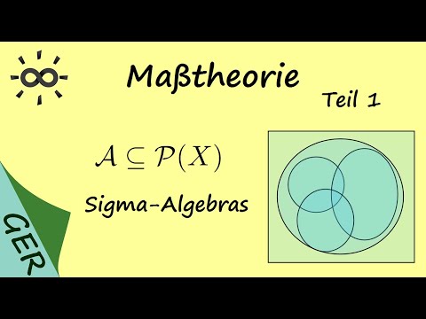 Maßtheorie - Teil 1 - Sigma-Algebra