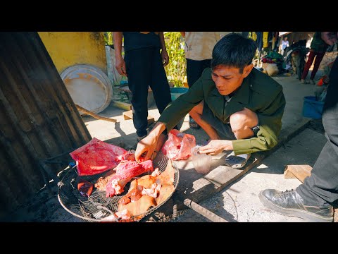 TẾT NGƯỜI LA HỦ (T3) NGHẸN NGÀO CHỨNG KIẾN NGƯỜI LA HỦ BẢN MÔ CHI QUÝ TỪNG MIẾNG THỊT BÒ NHẬN ĐƯỢC