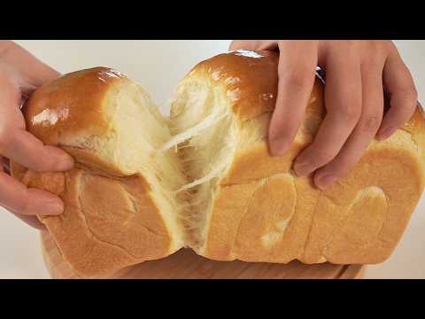 식빵은 이 영상으로 끝! 집에서 촉촉 보들보들 우유식빵만들기 (에어프라이어, 종이컵계량)