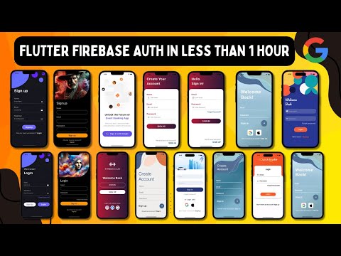 🔥📱FULL Flutter Firebase Auth Course • SignUp / SignIn / Google Sign In / Apple Sign In