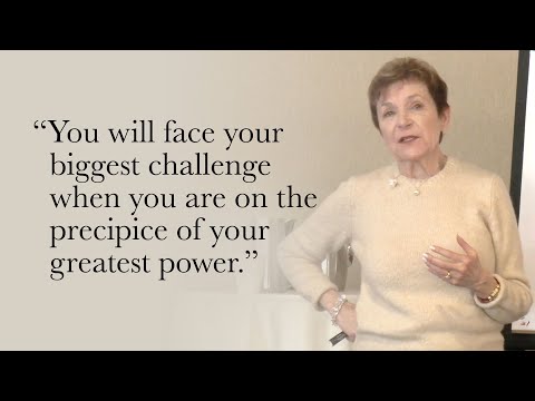 Caroline Myss - When you are on the precipice of your greatest power…