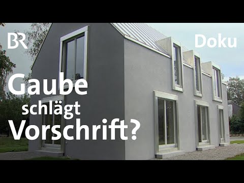 Mehr Raum im Dachgeschoß: Ein Haus mit Gauben | Doku | BR | Traumhäuser | Bauen | Architektur