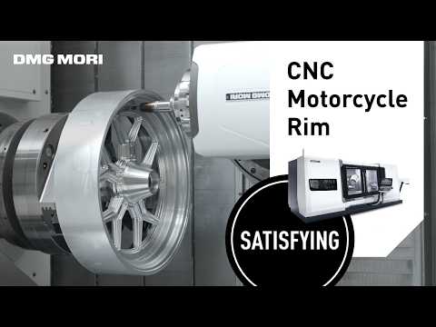 Motorcycle Machining Showcase – Crafting a Harley Davidson Rim
