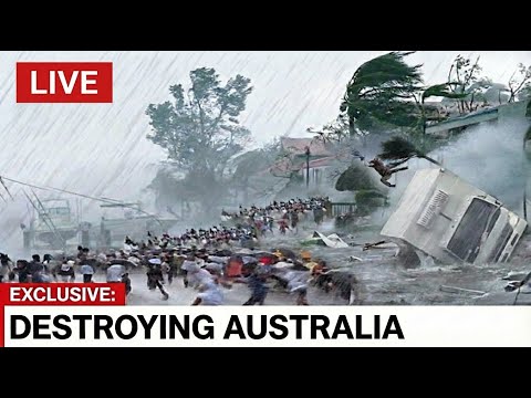 Australia Under EMERGENCY - Cyclone Mitchell Is DESTROYING The West