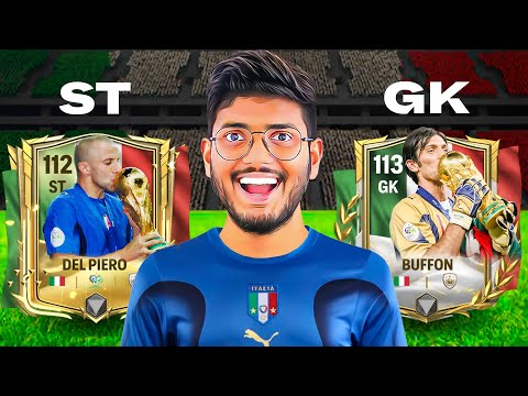 30 Billion Coins Squad! Highest Rated Italy Team in FC Mobile