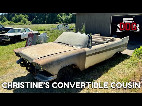 Will This Spooky 1957 Plymouth Belvedere Convertible Run And Drive Again After Decades In Pieces?