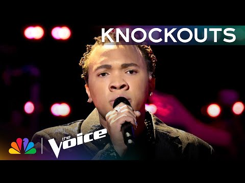 Bryson Battle's Showstopping Rendition of Aretha Franklin's "Ain't No Way" | Voice Knockouts | NBC