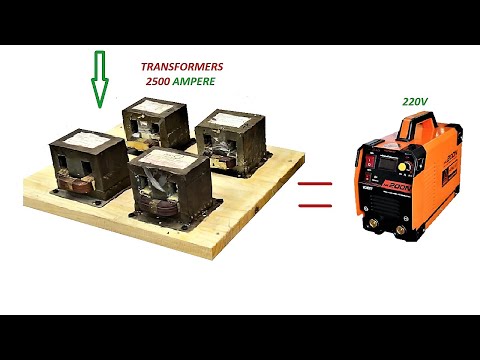 Crazy Ideas With Old Microwave -  DIY Stick Welding Machine Using Microwave Transformer