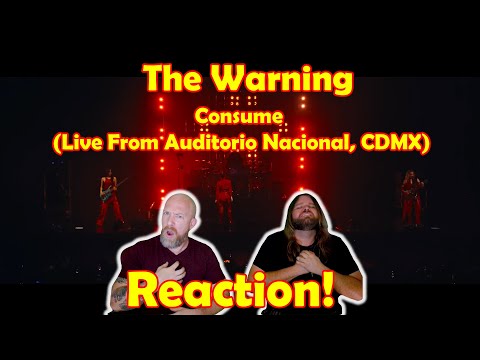 Musicians react to hearing The Warning - Consume (Live From Auditorio Nacional, CDMX)!!!