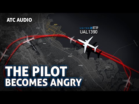 ANGRY PILOT: -Hope to Not talk to you again!  Real ATC Audio