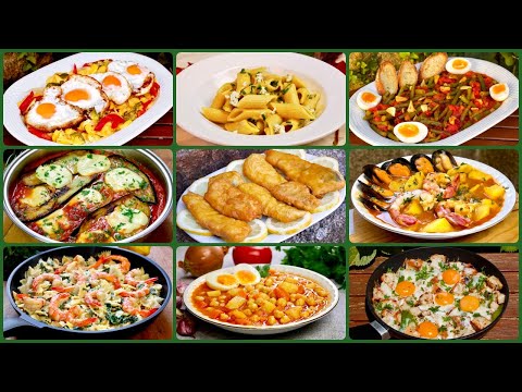 9 Delicious Meatless Meal Ideas (Mediterranean Style 🌿🐟)