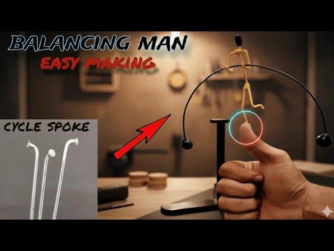 Balancing Toy Man Making | Centre Of Gravity | Balancing Pendulum