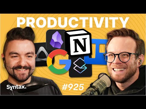 Scott & CJ’s Fave Productivity Apps & Web Apps