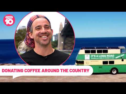Donating Coffee Around The Country | Studio 10