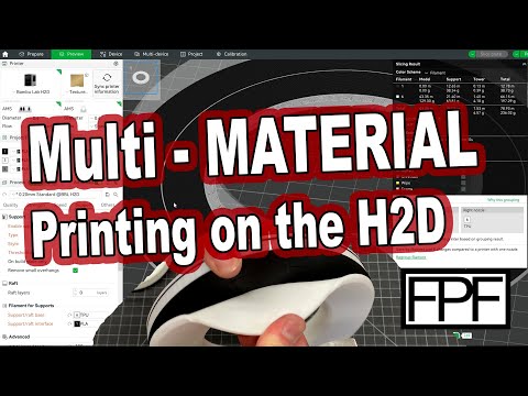 Multi-Material TPU and PLA Printing on the Bambu H2D