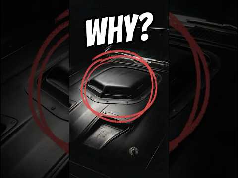 Why Modern Cars KILLED the Hood Scoop 🏎️💨#shorts